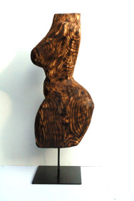 Skulptur-Afrikanerin